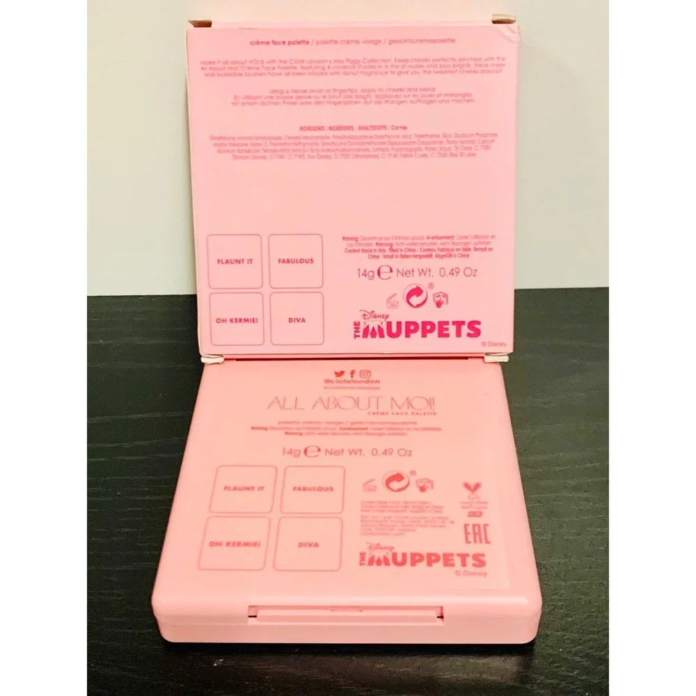 Ciate London + Miss Piggy All About Moi! Crème Blush Palette 14g NIB